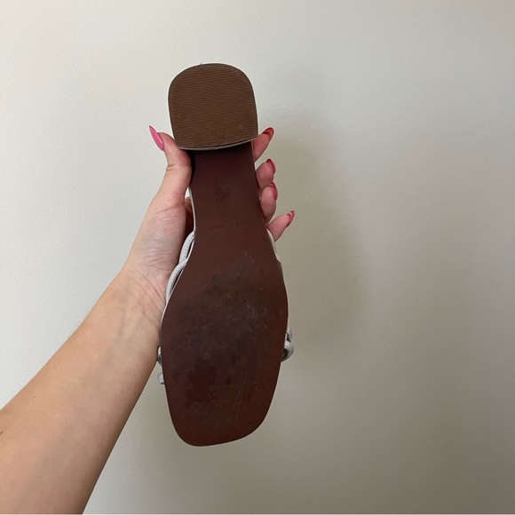 FREE PEOPLE grey strappy heels - Picture 5 of 6